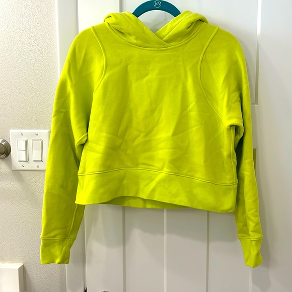 lululemon athletica Tops - Lululemon yellow sweatshirt